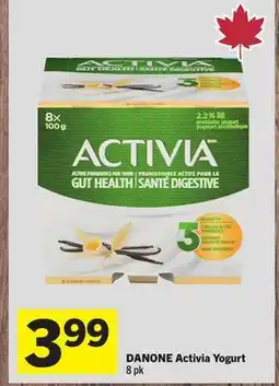 Foodland DANONE Activia Yogurt offer