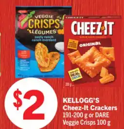Foodland KELLOGG'S Cheez-It Crackers offer