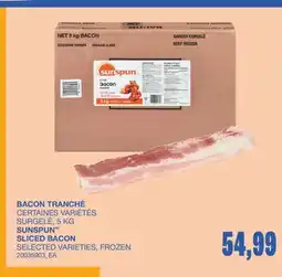 Wholesale Club SLICED BACON offer