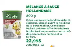 Wholesale Club MÉLANGE À SAUCE HOLLANDAISE offer