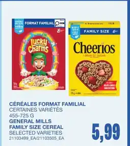 Wholesale Club CÉRÉALES FORMAT FAMILIAL offer