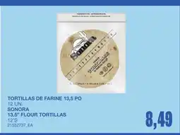 Wholesale Club TORTILLAS DE FARINE, 13,5 PO, 12 UN offer