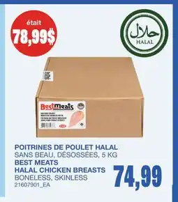 Wholesale Club POITRINES DE POULET HALAL offer