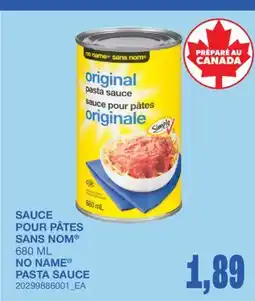 Wholesale Club SAUCE POUR PÂTES offer