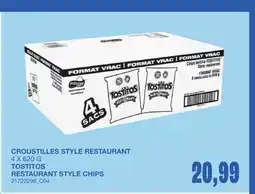Wholesale Club CROUSTILLES STYLE RESTAURANT offer