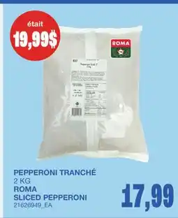 Wholesale Club PEPPERONI TRANCHÉ offer