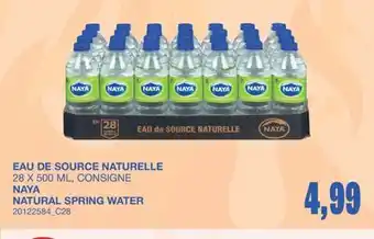 Wholesale Club EAU DE SOURCE NATURELLE offer