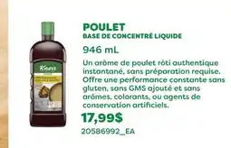Wholesale Club POULET BASE DE CONCENTRÉ LIQUIDE offer