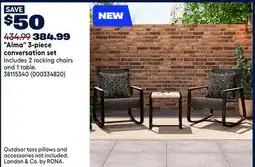 RONA Landon & Co. by RONA. Alma 3-piece conversation set offer