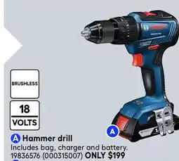 RONA Hammer drill offer