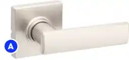 RONA Weiser All Tavaris handlesets and Breton door levers, Satin nickel offer