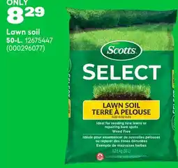 RONA Scotts Lawn soil 50-L offer