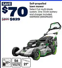 RONA EGO POWER+ Self-propelled lawn mower offer