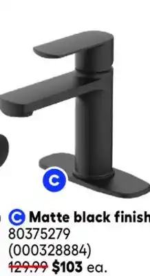 RONA Landon & Co. by RONA Matte black finish offer