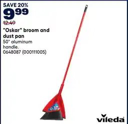 RONA Oskar broom and dust pan offer