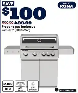 RONA LAFLAMME & Co Propane gas barbecue offer