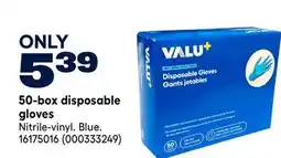 RONA VALU+ 50-box disposable gloves offer
