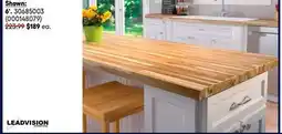 RONA ALL LEADVISION wood countertops 6' offer