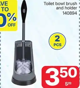 Rossy Toilet bowl brush and holder offer