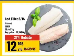 Mayrand Cod fillet 8/14 offer
