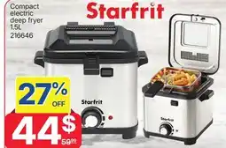Rossy Compact electric deep fryer offer
