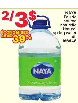 Rossy NAYA Natural spring water offer