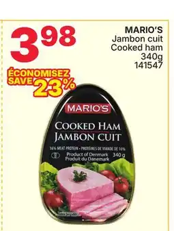 Rossy MARIO'S Cooked ham offer