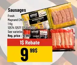 Mayrand Sausages offer