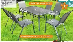 Rossy Patio dining set offer
