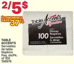 Rossy TABLE ACCENTS Napkins offer