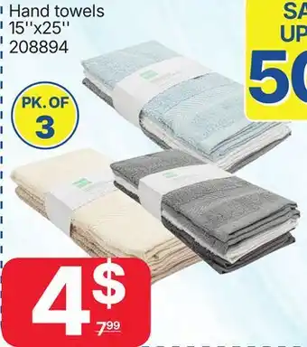 Rossy Hand towels offer