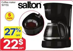 Rossy Coffee maker offer