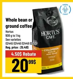 Mayrand Whole bean or ground coffee offer
