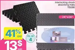 Rossy Interlocking shock absorbing mats offer