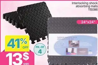 Rossy Interlocking shock absorbing mats offer