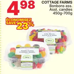 Rossy COTTAGE FARMS Asst. candies offer