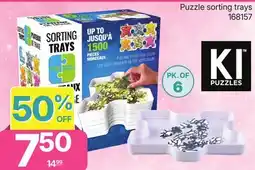 Rossy Puzzle sorting trays offer