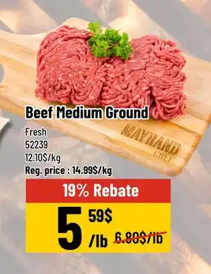 Mayrand Beef medium ground offer