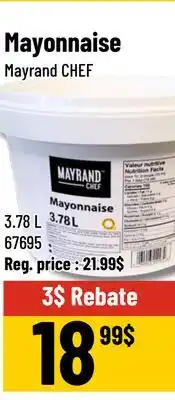 Mayrand Mayrand CHEF Mayonnaise offer