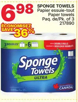 Rossy SPONGE TOWELS Paper towels offer