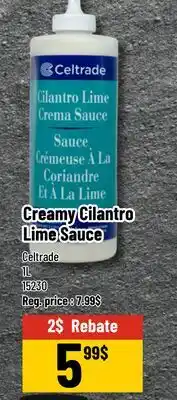 Mayrand Creamy cilantro sauce offer