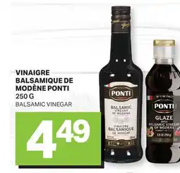 L'Intermarché VINAIGRE BALSAMIQUE DE MODÈNE | BALSAMIC VINEGAR offer