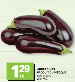 L'Intermarché AUBERGINES offer