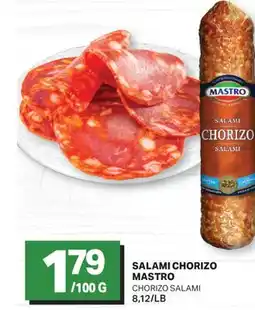 L'Intermarché SALAMI CHORIZO MASTRO | CHORIZO SALAMI offer