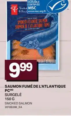 L'Intermarché SAUMON FUMÉ DE L'ATLANTIQUE | SMOKED SALMON offer