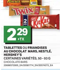 L'Intermarché TABLETTES OU FRIANDISES AU CHOCOLAT | CHOCOLATE BARS offer