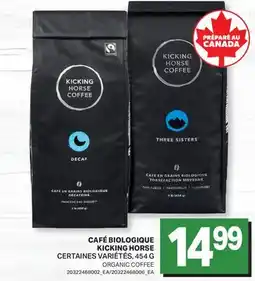 L'Intermarché CAFÉ BIOLOGIQUE | ORGANIC COFFEE offer