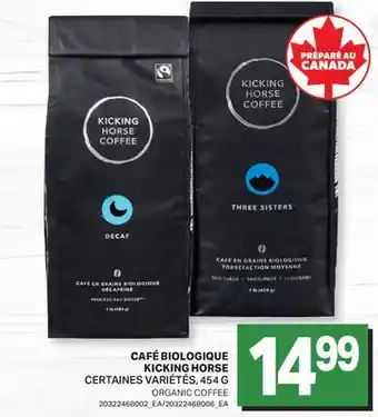 L'Intermarché CAFÉ BIOLOGIQUE | ORGANIC COFFEE offer