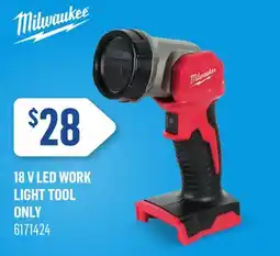 Canac 18 V LED Work Light Tool Only offer