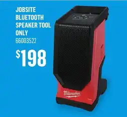 Canac Jobsite Bluetooth Speaker Tool Only offer